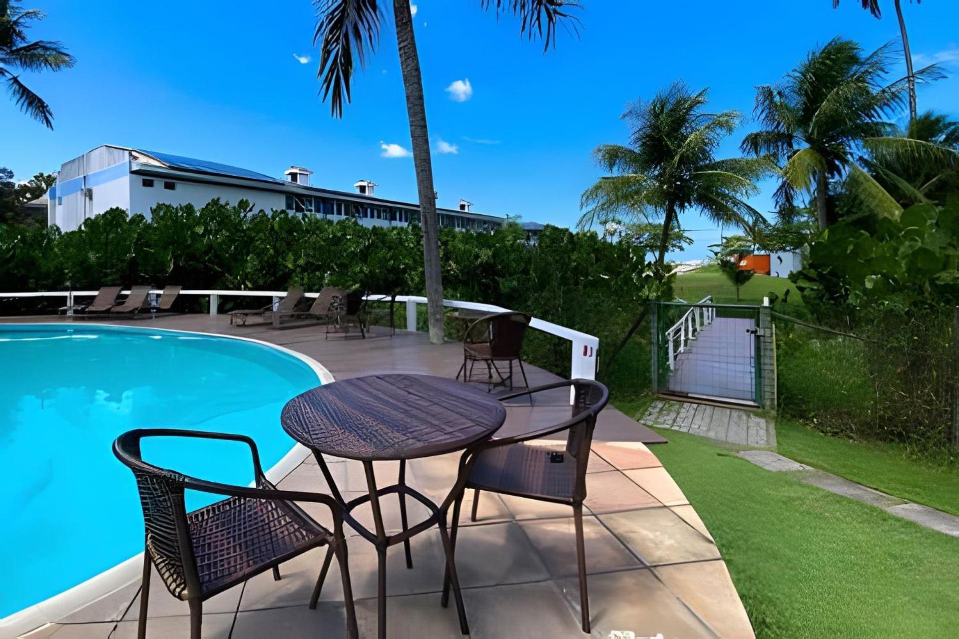 Em Frente A Praia De Taperapuan; Piscina; 1 Quarto; Wifi 300 Mbs; Estacionamento Gratuito 1 Veiculo Porto Seguro Extérieur photo